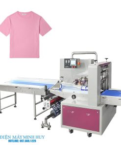 Máy đóng gói chăn ga quần áo kich thước túi lớn	(MHĐG-H40)
