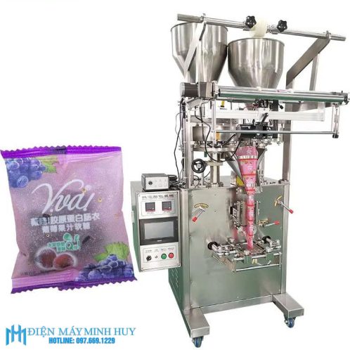 Máy đóng gói hỗn hợp 2 đầu định lượng cốc đong (MHĐG-H25)