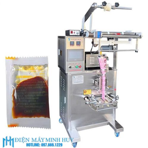 Máy đóng gói nước tương hàn túi 3 biên (MHĐG-H27)